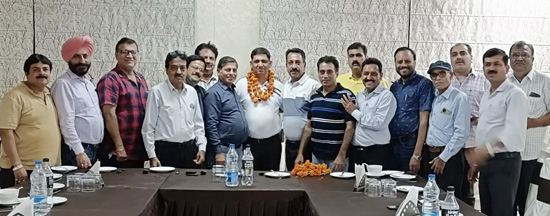 Social worker Yash Taneja was unanimously elected as the head of the club