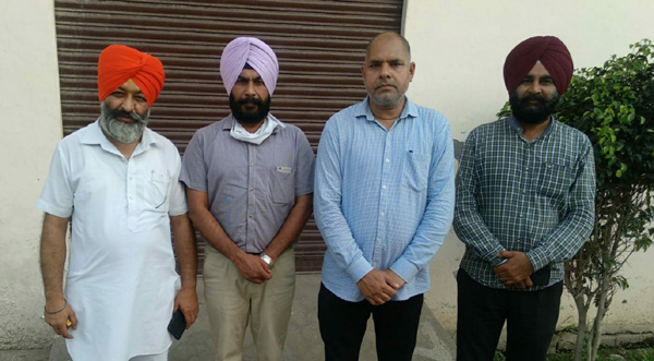 Union members meeting in Gurdaspur