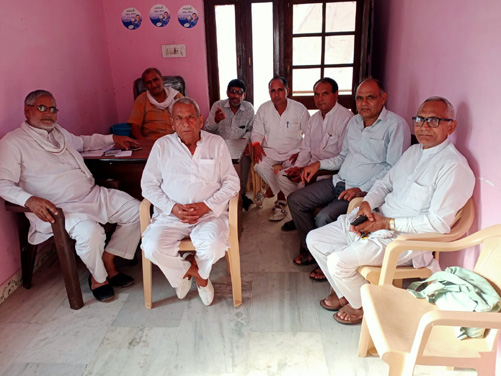 Officials of United Kisan Morcha in Kaithal