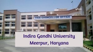 Indira Gandhi University Topper