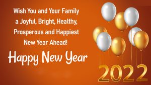 Advance Happy New Year 2022 Wishes