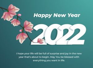 New Year 2022 Wishes in Hindi and English