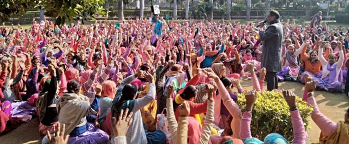 Statewide Strike Of Anganwadi Workers