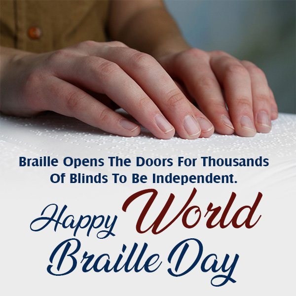 World Braille Day 2022 Wishes