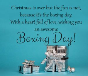 Boxing Day Messages 2021 to Friends