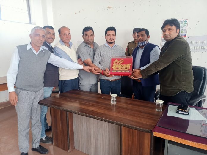 Farewell On Transfer To Naib Tehsildar