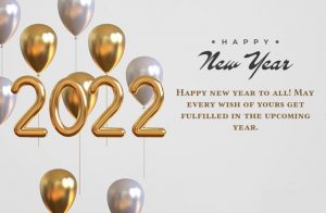 New Year 2022 Messages for Special Person