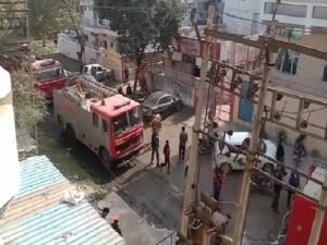 Fire in Factory at Sonepat