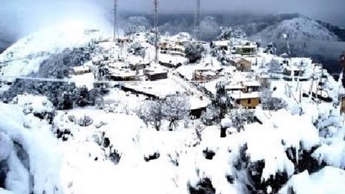 Snowfall in Lahaul-Spiti