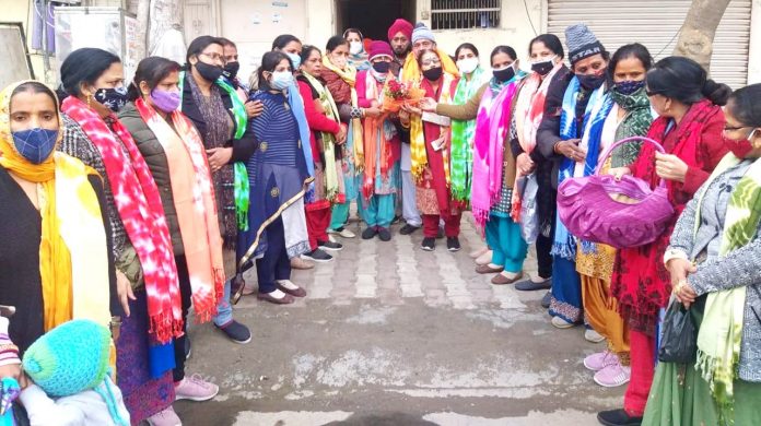 BJP Mahila Morcha celebrated Makar Sankranti