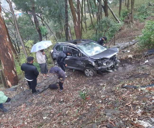 Death in Road Accident Renukaji