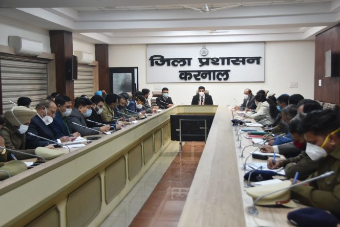 District Administration in Strict Action Mode