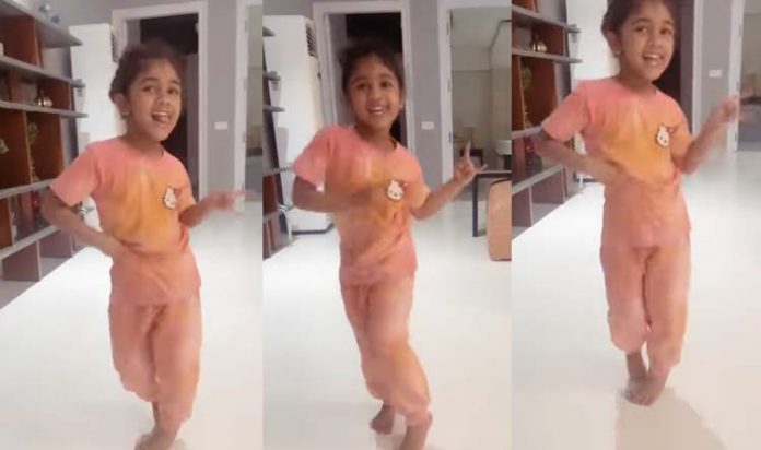 Allu Arjun Daughter Dance Video