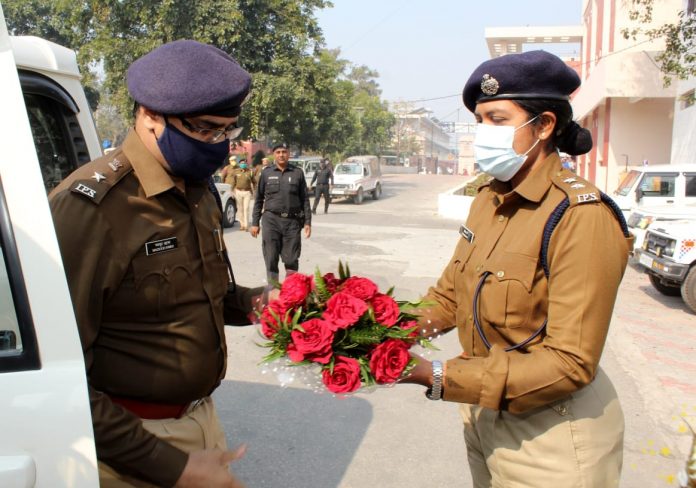 Newly appointed SP Maqsood Ahmed