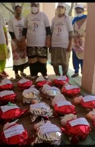 Distributed Nutritious Food to 25 Pregnant Women