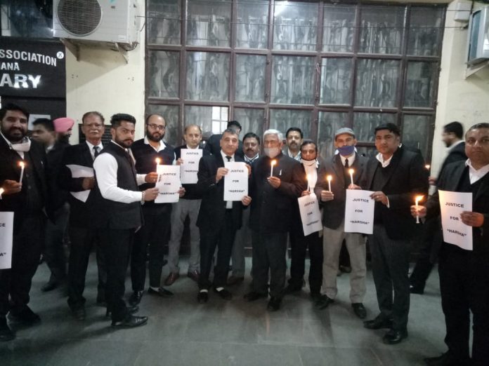 Candle March Protest Against the Murder