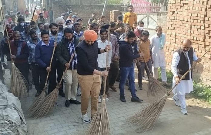 Cleanliness Campaign On Ravidas Jayanti