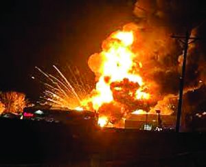 Blast in Una Firecracker Factory