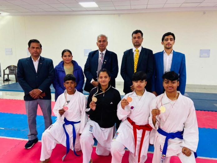 Inter College Karate Competition Organized at Kurukshetra University