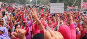 Statewide strike of Anganwadi worker