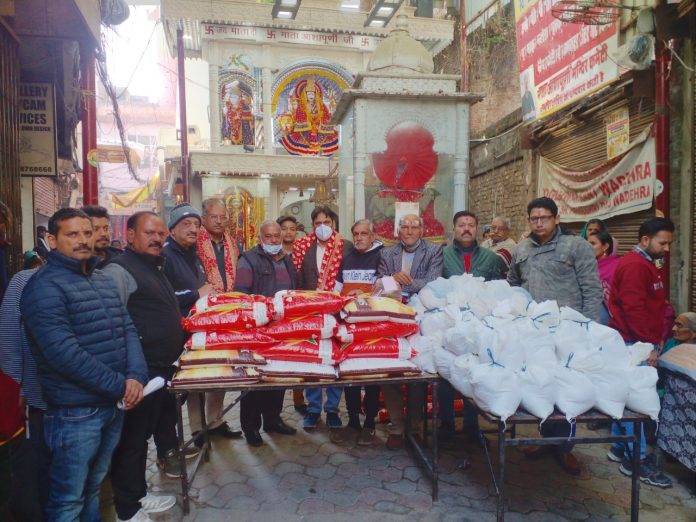 Ration Distribution Ceremony Organized