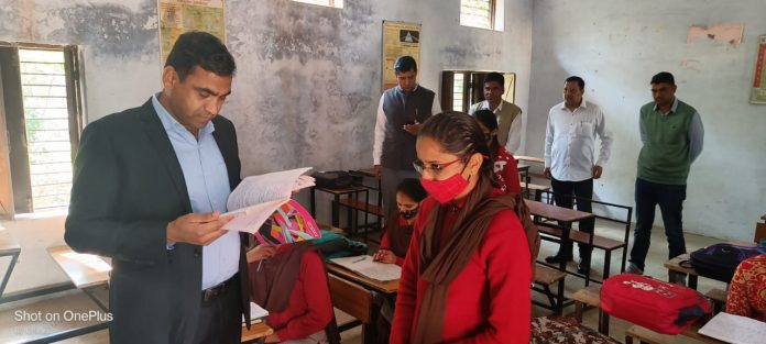 DC Shyam Lal Punia Inspection In School