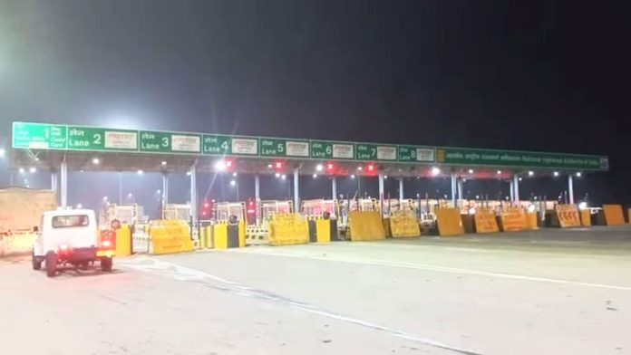 Toll Plaza Started Near Jharothi