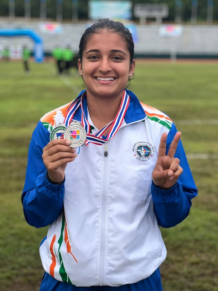 Riddhi Won Two Silver Medals