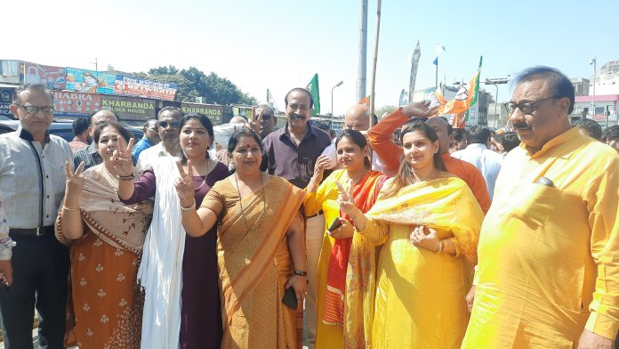 BJP Workers Of Karnal Celebrate Victory