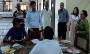 Deputy Commissioner Mukul Kumar Inspected District Library