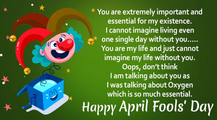 Happy April Fool Wishes for Family