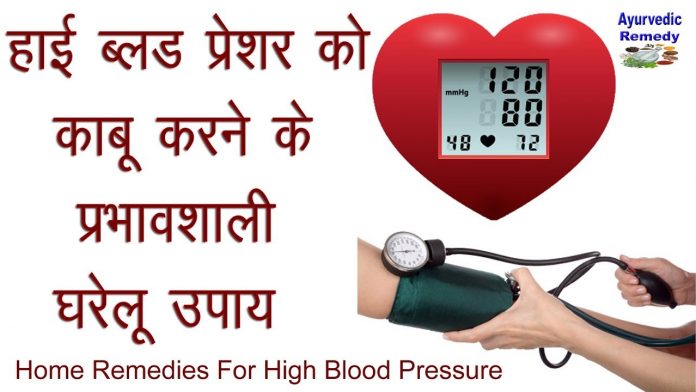 Control High Blood Pressure