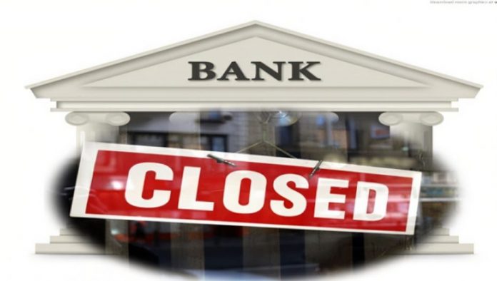 Banks Closed For Four Days