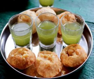 Making Tasty Golgappa Pani