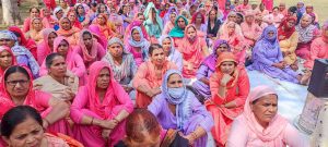 Anganwadi Workers Held A Public Meeting