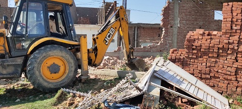 Illegal Construction Demolished