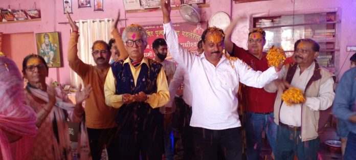 Holi Festival Celebrated by Krishna Mission Trust