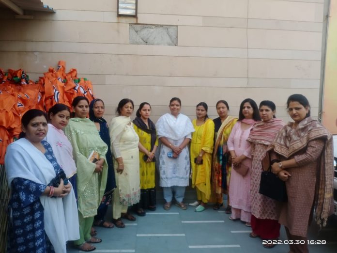 BJP Mahila Morcha meeting