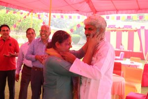 Holi Celebrated At Maharishi Dayanand University