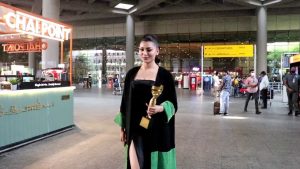 Urvashi Rautela Spotted at Airport