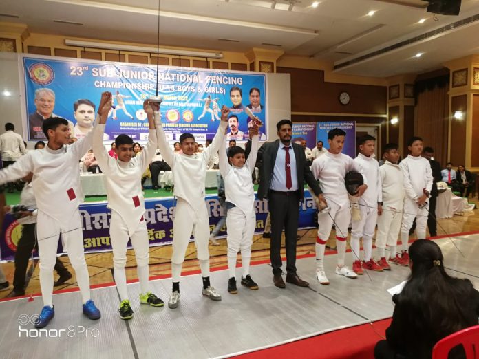 Sub Junior National Fencing Competition