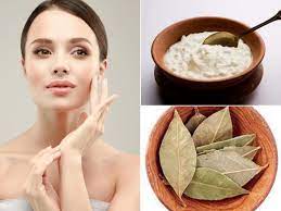 Bay Leaves-Curd Face Pack For Glowing Skin