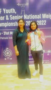 Usha Won Bronze Medal In IWLF Youth