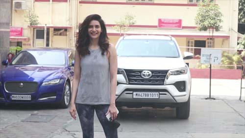 Karishma Tanna Spotted Post Workout In Bandra