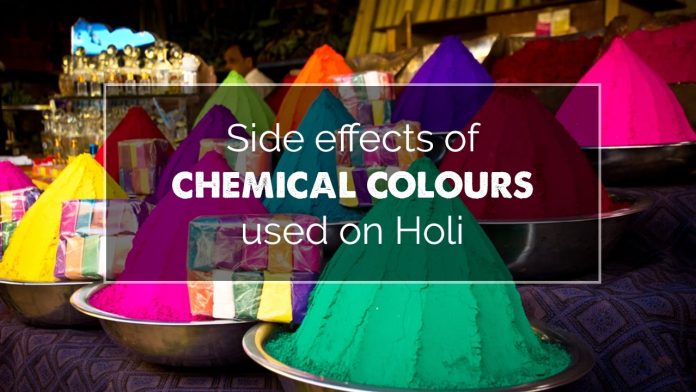 Side Effects of Holi Colours