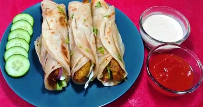 Sandwich Paratha For Kids