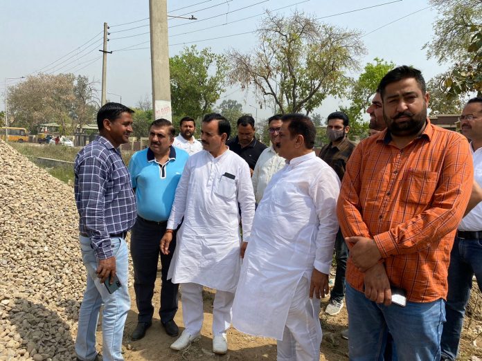 Construction Of Main Road In Kurukshetra