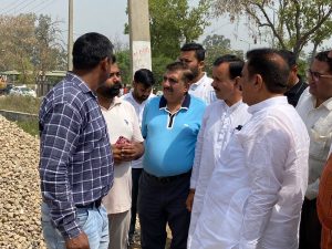 Construction Of Main Road In Kurukshetra