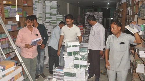 CM Flying Squad caught fake NCERT books