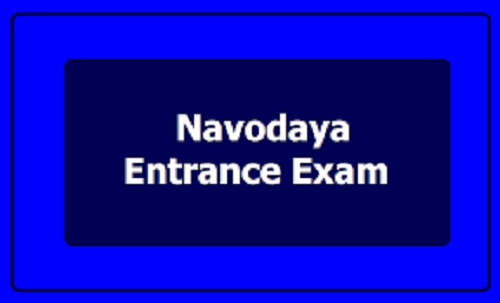 Navodaya Entrance Exam
